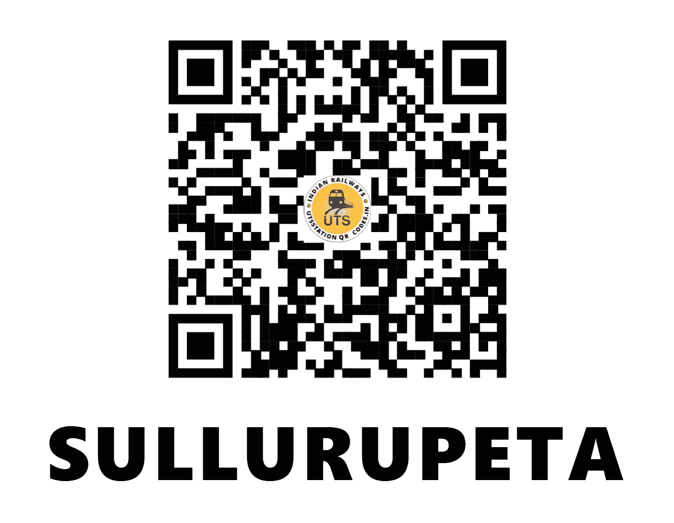 UTS QR Code for SULLURUPETA - SPE (SR - ANDHRA PRADESH)
